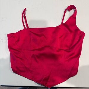 Forever 21 Red Crop Top